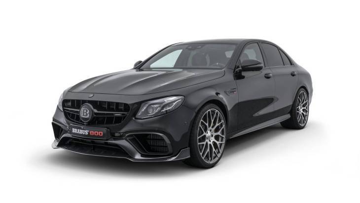 Модернизированный «заряженный» седан Mercedes-AMG E63 S by Brabus