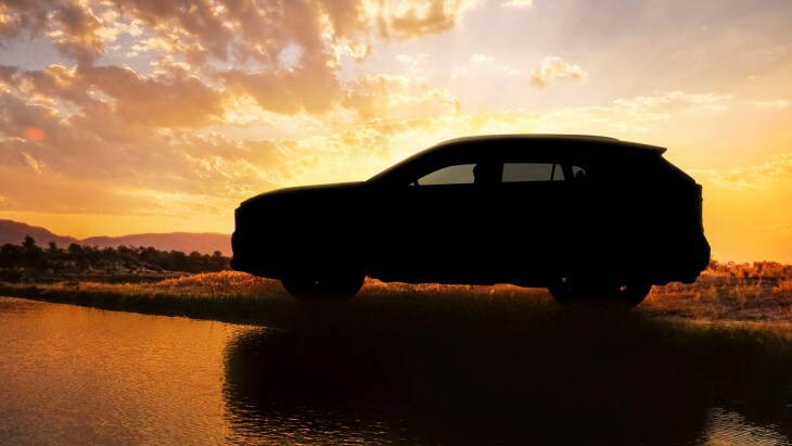 Тизер внедорожника Toyota RAV4 нового поколения