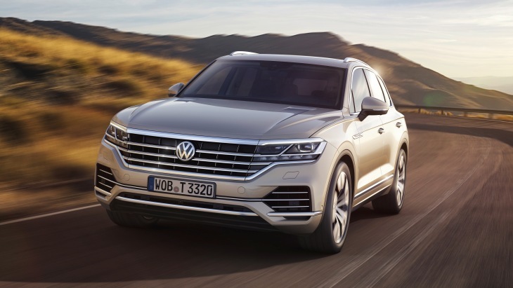 Внедорожник Volkswagen Touareg нового поколения