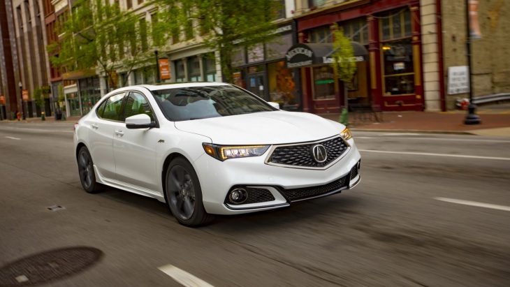 Обновлённый седан Acura TLX 2019 модельного года