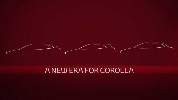 Toyota Corolla в трех модификациях кузова