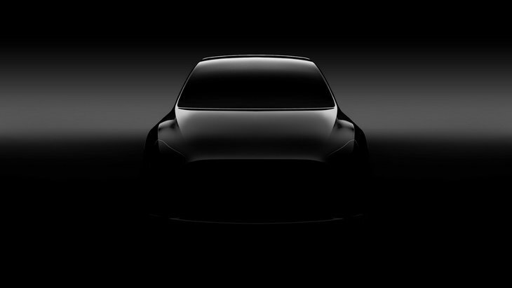 Tesla Model Y тизер